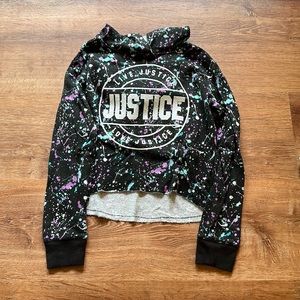 Girls Justice Hoodie. Size 8.